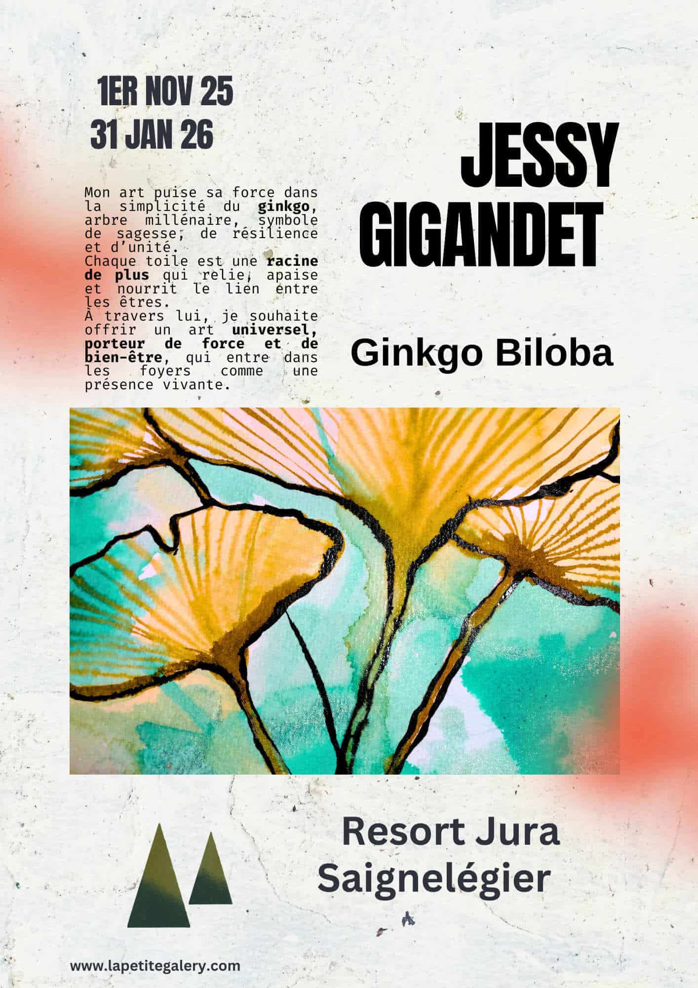 Exposition de Jessy Gigandet au Jura Resort